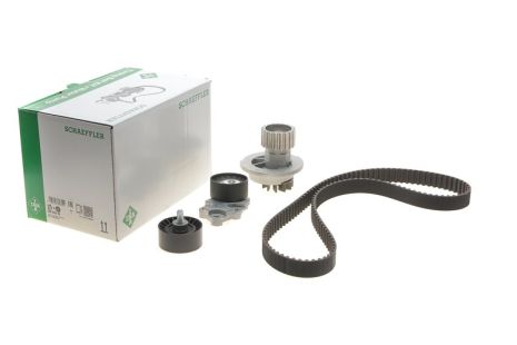 Ремінь ГРМ+ролики Lacetti 1.6, + помпа (96814098), INA (530033230)