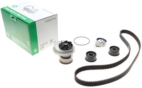 Комплект ГРМ ремінь і ролики для Lacetti 1.8, INA (530 0049 30) + помпа (90411777)