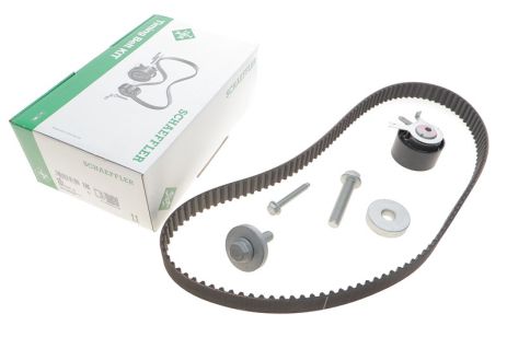 Ремень ГРМ+ролик Megane II / III 1.5dCi, (7701476571), INA (530019710)