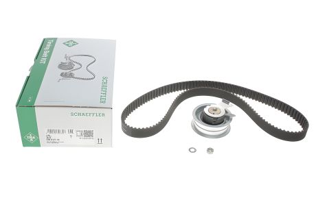 ГРМ ремінь + ролик Octavia 1.6, INA (530 0171 10) (06A198119)