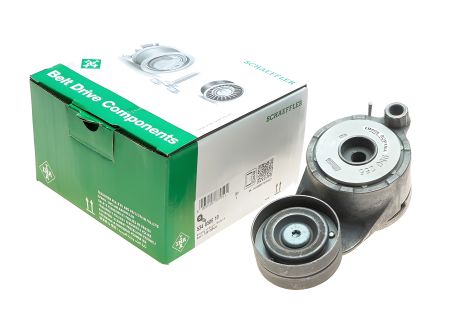 Поликлинового ременя натяжна планка MERCEDES-BENZ 642 200 19 70, INA (534050610)