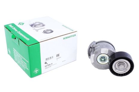 Натяжная планка поликлинового ремня CITROEN C4 II (B7) 2.0 HDi 02/09 - (INA), INA (534036910)