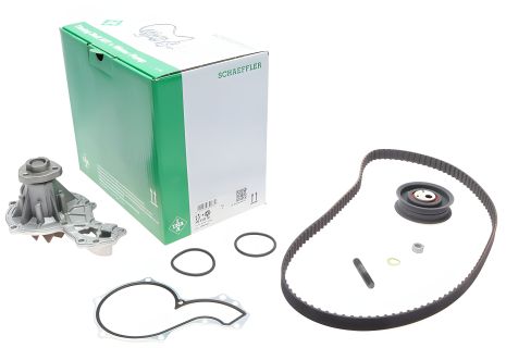 Водяний насос + ГРМ комплект SEAT CORDOBA, VW CADDY, AUDI COUPE, INA (530016230)