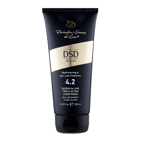 Бальзам-кондиціонер DSD 4.2 Dixidox de Luxe Triple Action Conditioner проти випадіння волосся, 200 мл для здоров'я волосся Бальзам-кондиціонер DSD 4.2 Dixidox de Luxe Triple Action Conditioner проти випадіння волосся, 200 мл для здоров'я волосся