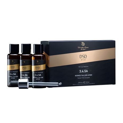 Лосьон против выпадения волос DSD 3.4.5А De Luxe Science-7, упаковка 3х35 мл Лосьон против выпадения волос DSD 3.4.5А De Luxe Science-7, упаковка 3х35 мл