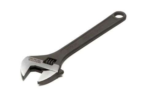 Разводной ключ 250 мм 0-30 мм CrV фосфатированный MASTERTOOL 76-0223 Разводной ключ 250 мм 0-30 мм CrV фосфатированный MASTERTOOL 76-0223