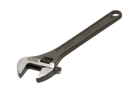 Ключ разводной 300 мм 0-35 мм CrV фосфатированный MASTERTOOL 76-0224