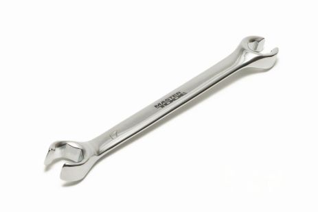 Ключ разрезной двусторонний 15х17 мм 31CrV3 MASTERTOOL 74-1517