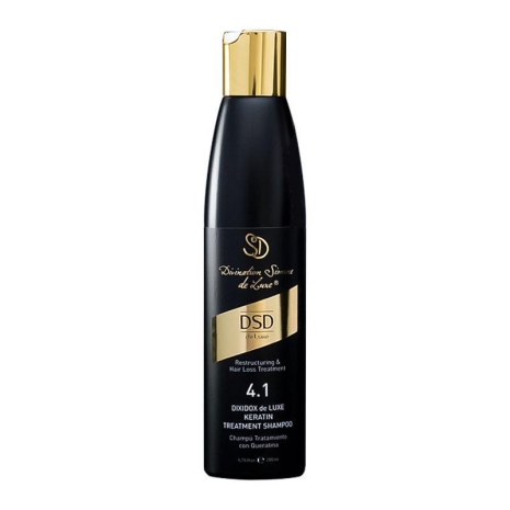 Відновлюючий шампунь DSD 4.1 Dixidox de Luxe Keratin Treatment Shampoo проти випадіння волосся, 200 мл
