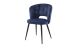 Стілець Альдо, синій, метал, тканинне сидіння 590x590x820