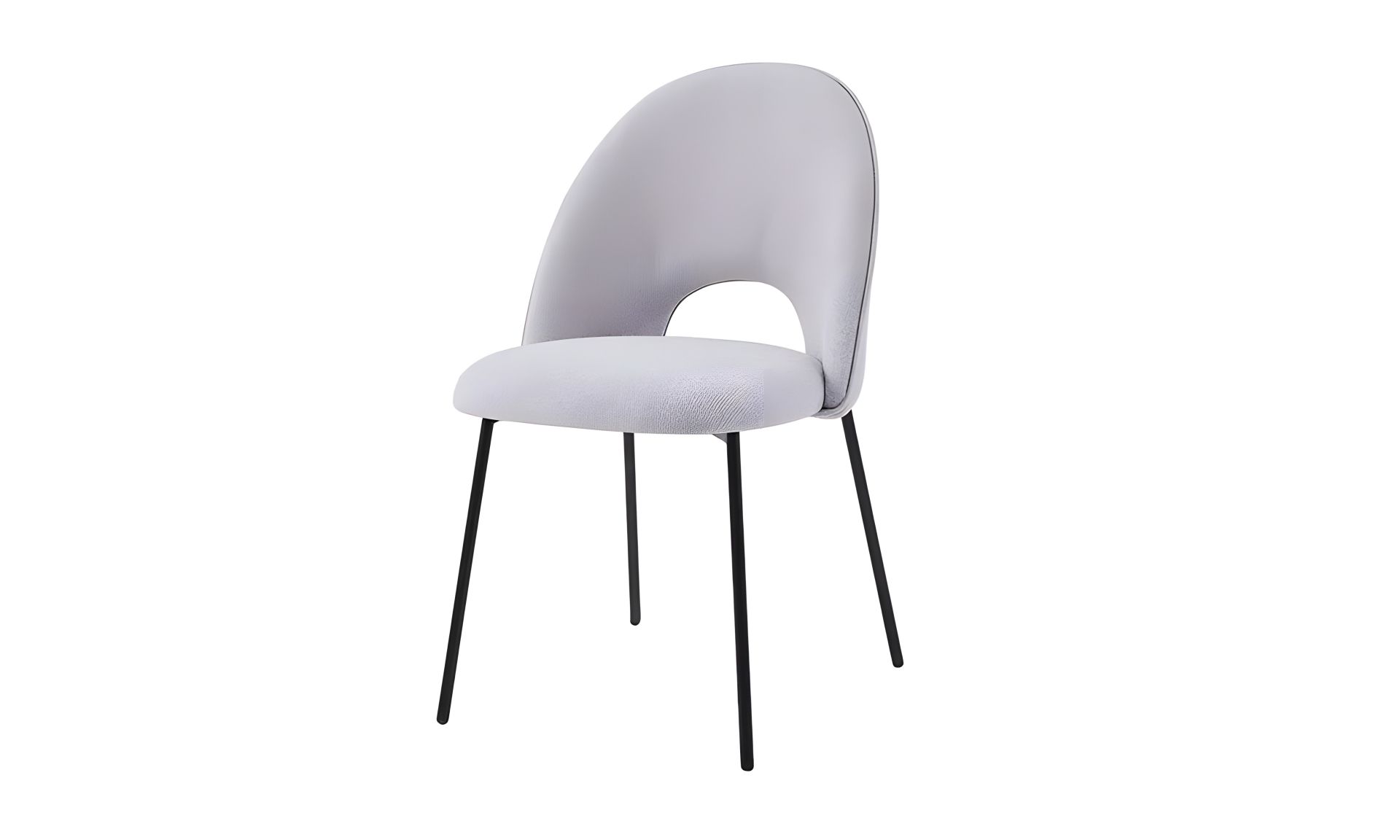 Стілець Каспер метал сидіння тканина 505x535x810 світло-сірий Стілець Каспер метал сидіння тканина 505x535x810 світло-сірий