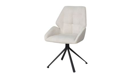 Обертовий стілець Соло, метал сидіння тканина 570x600x905 світло-бежевий Обертовий стілець Соло, метал сидіння тканина 570x600x905 світло-бежевий