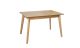 Розкладний обідній стіл Мілан 1100/1400x700x750 дуб