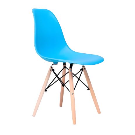 Стілець Richman Жаклін, дерев’яні ніжки, блакитний