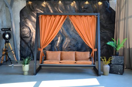 4-х місна преміум гойдалка "Монте-Роза" з тканиною Бізон 4-х місна преміум гойдалка "Монте-Роза" з тканиною Бізон