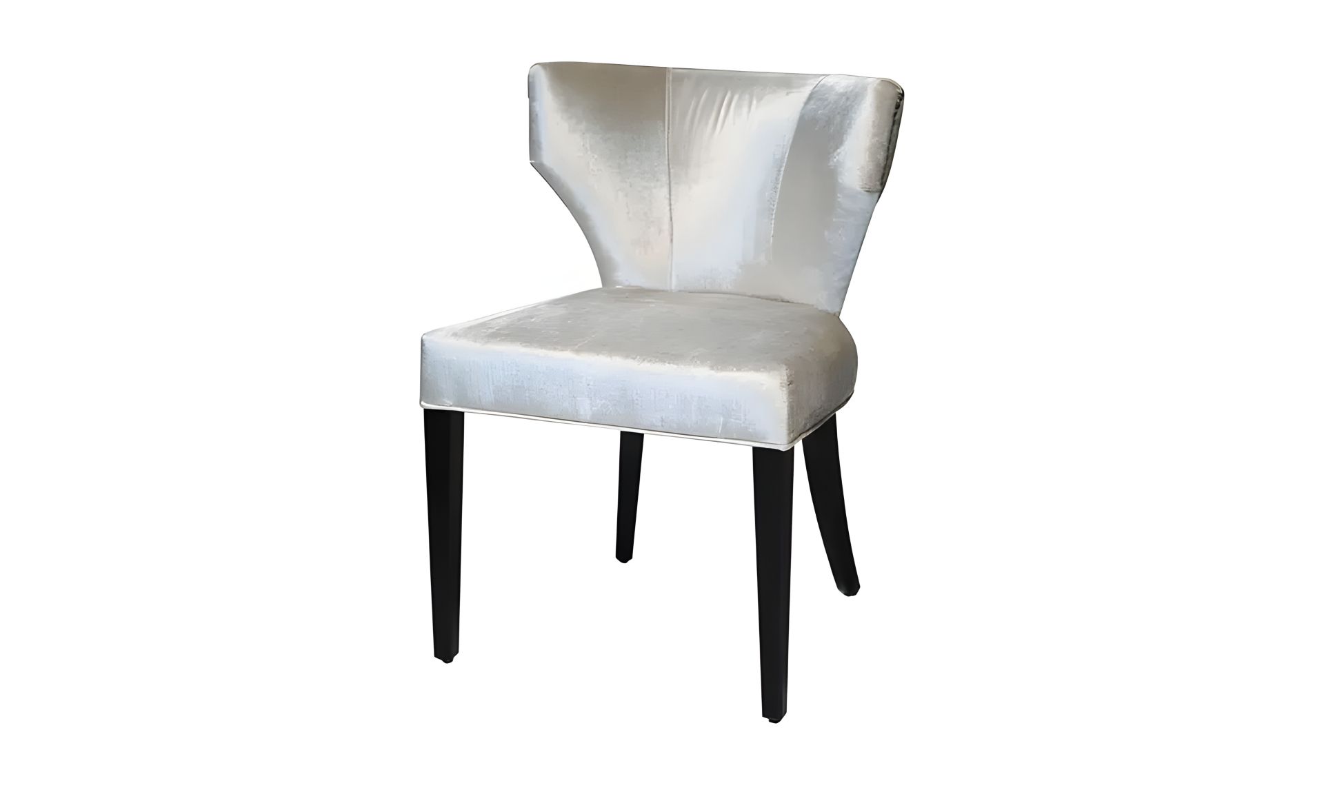 Тріумф стілець чорний масив дерева 535x440x790 тканина бежева Тріумф стілець чорний масив дерева 535x440x790 тканина бежева