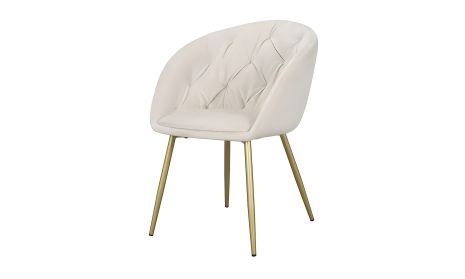 Стілець Юнік метал сидіння тканина 570x570x810 світло-бежевий Стілець Юнік метал сидіння тканина 570x570x810 світло-бежевий