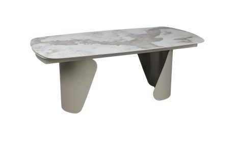 Розкладний обідній стіл Опера 2000/3000х1000х750 глянець білий Розкладний обідній стіл Опера 2000/3000х1000х750 глянець білий