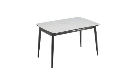 Лейк стіл обідній розкладний (1200/1500х800х750) білий глянець Лейк стіл обідній розкладний (1200/1500х800х750) білий глянець