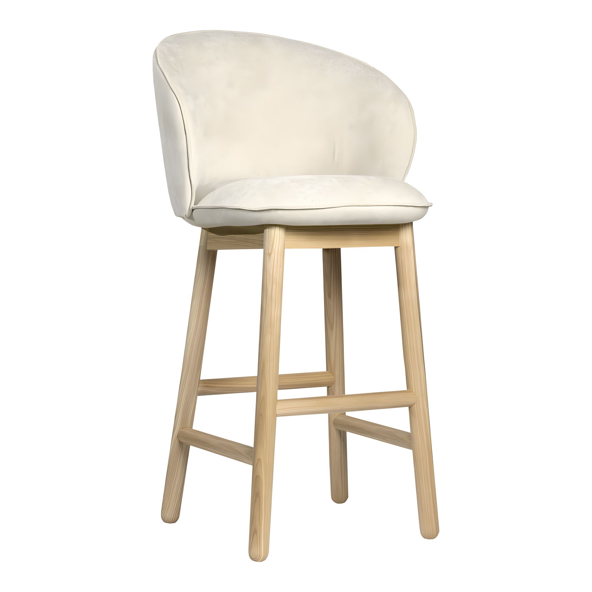 Барний стілець Stitch натуральний ясен / Magenta 13 Барний стілець Stitch натуральний ясен / Magenta 13