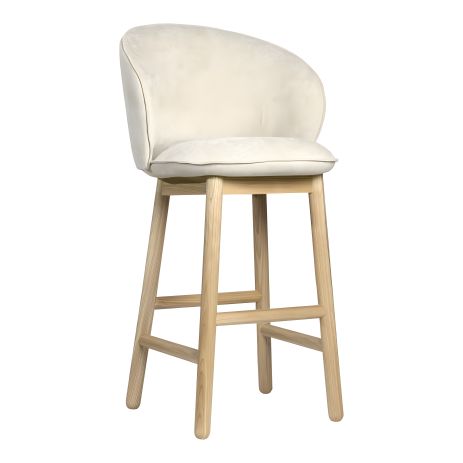 Барний стілець Stitch натуральний ясен / Magenta 13 Барний стілець Stitch натуральний ясен / Magenta 13