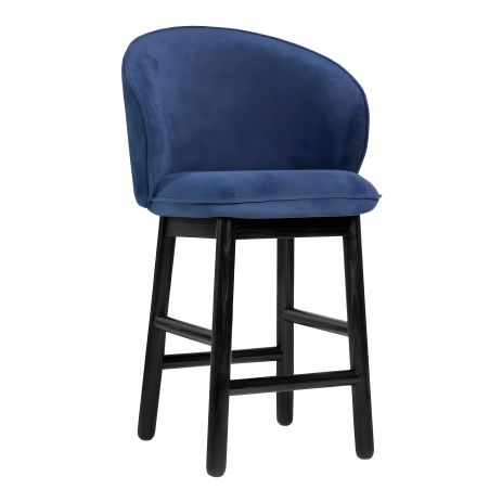 Стілець напівбарний чорний Stitch / Magenta 06 Стілець напівбарний чорний Stitch / Magenta 06