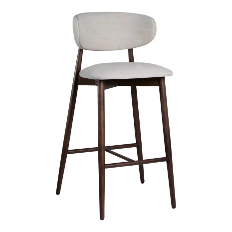 Стілець барний Panda New темний горіх / Superior 02 Стілець барний Panda New темний горіх / Superior 02