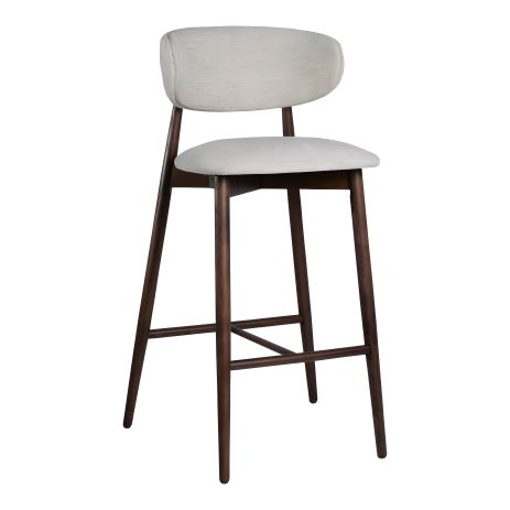 Барний стілець Panda New, темний горіх / Superior 02 Барний стілець Panda New, темний горіх / Superior 02