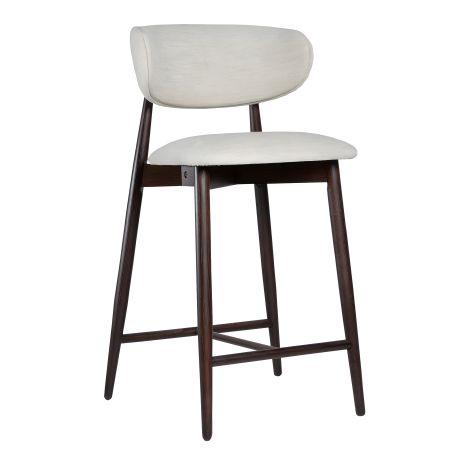 Стілець Полубарный Panda New, темный орех / Superior 02