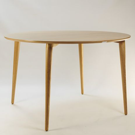 Круглый стол Dan из дуба: элегантность и стиль для вашего дома и кафе d-120 Круглый стол Dan из дуба: элегантность и стиль для вашего дома и кафе d-120