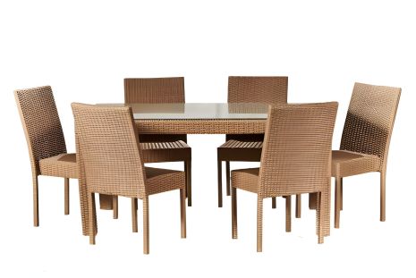 Комплект меблів для саду з ротанга Каліфорнія Мідл