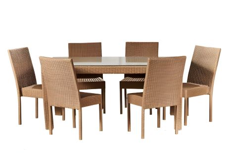 Комплект меблів для саду з ротанга Каліфорнія Мідл