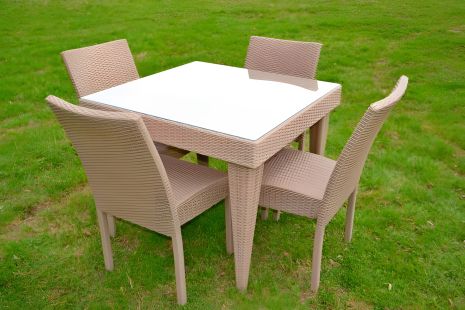 Садовый мебельный комплект из ротанга Мокко Міні