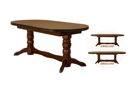 Раскладной деревянный стол СТ - 9 Раскладной деревянный стол СТ - 9