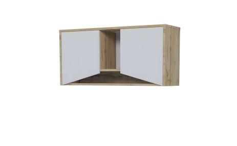 Двухдверная полка UNITY дуб тахо/белая аляска Двухдверная полка UNITY дуб тахо/белая аляска