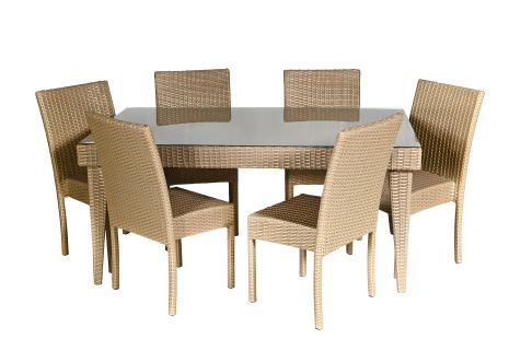 Садові меблі з ротангу комплект Максі Мокко