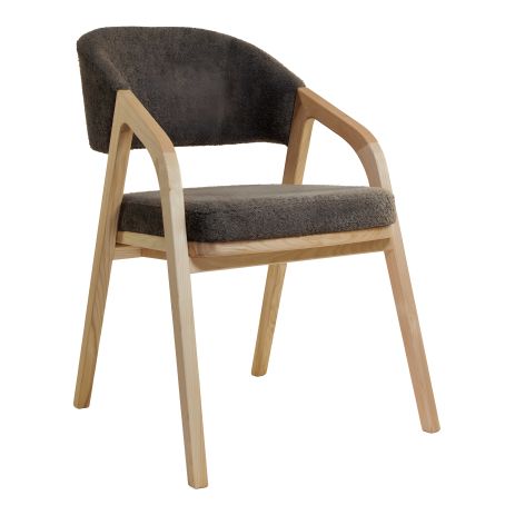 Крісло Otis, натуральний ясен / Anthology 7 Mocca Крісло Otis, натуральний ясен / Anthology 7 Mocca