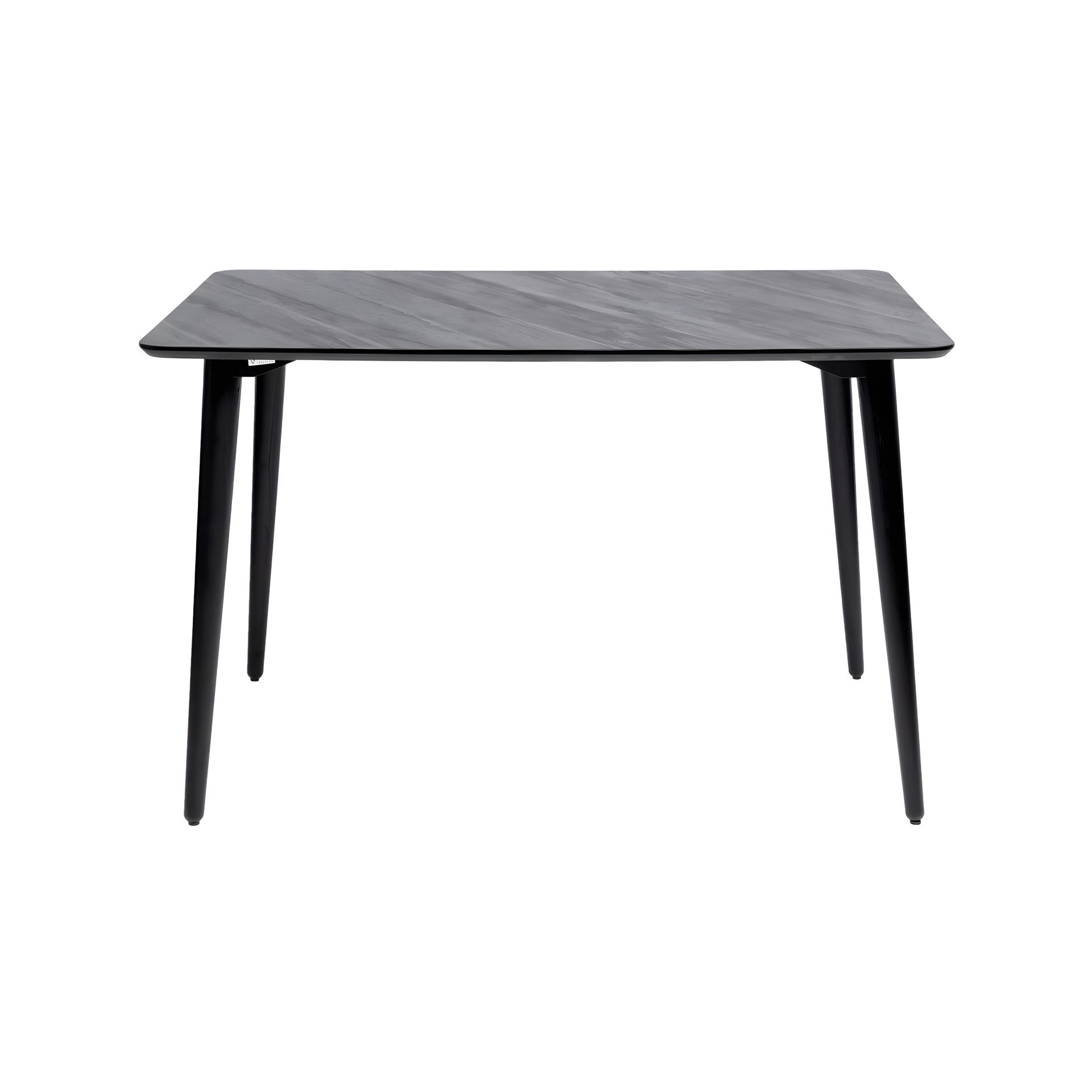 Стіл Dan Arpa 120 х 80 HPL 3408 Losa / чорний Стіл Dan Arpa 120 х 80 HPL 3408 Losa / чорний