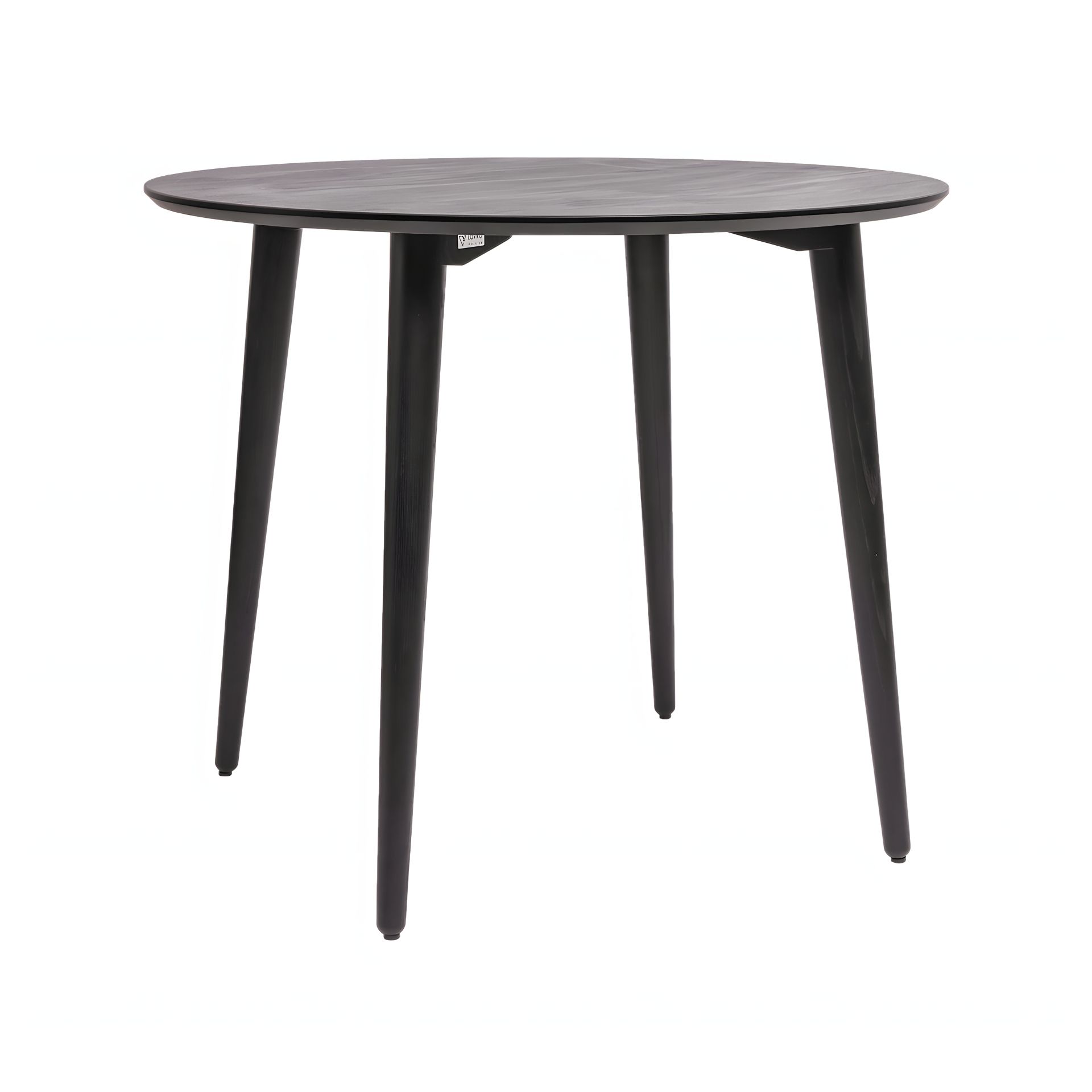 Стіл Dan d-90 HPL Arpa 3408 Losa, чорний Стіл Dan d-90 HPL Arpa 3408 Losa, чорний