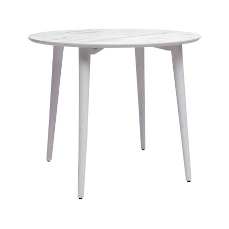 Стіл Dan d-90 білий Ker HPL Arpa 3346 Стіл Dan d-90 білий Ker HPL Arpa 3346