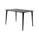 Dan 120 х 80 стіл чорний Dan 120 х 80 стіл чорний