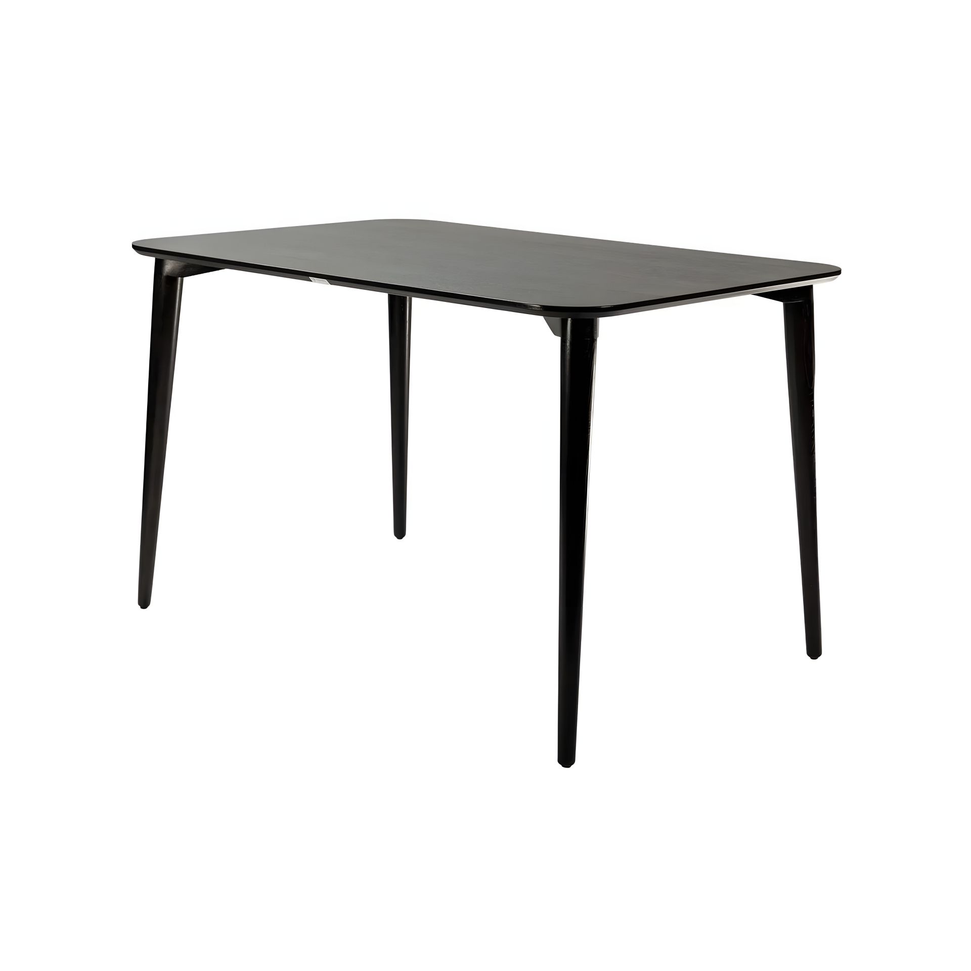 Dan 120 х 80 стіл чорний Dan 120 х 80 стіл чорний