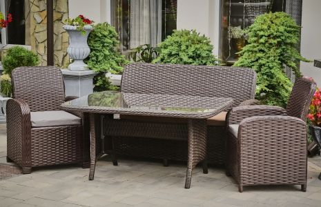 АМЕЛІЯ Мідл комплект садових меблів зі штучного ротанга