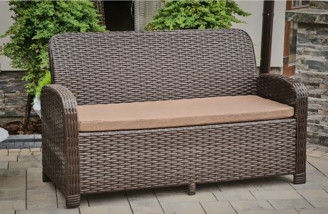 Диван зі штучного ротанга АМЕЛІЯ Мідл