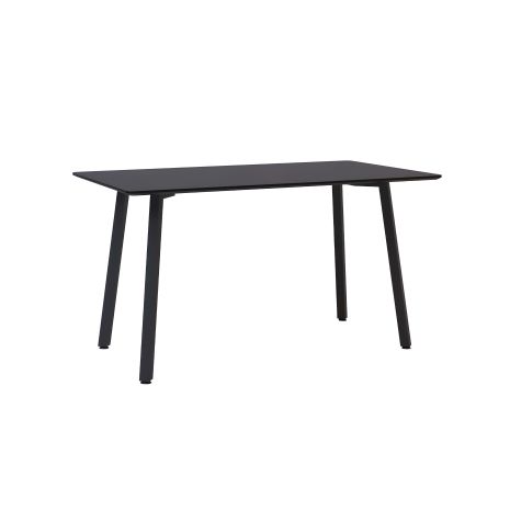 Horik стіл 120 х 80 чорні ноги / чорний дуб