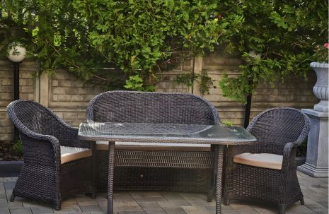 Садовий меблевий комплект з ротангу "Офелія"