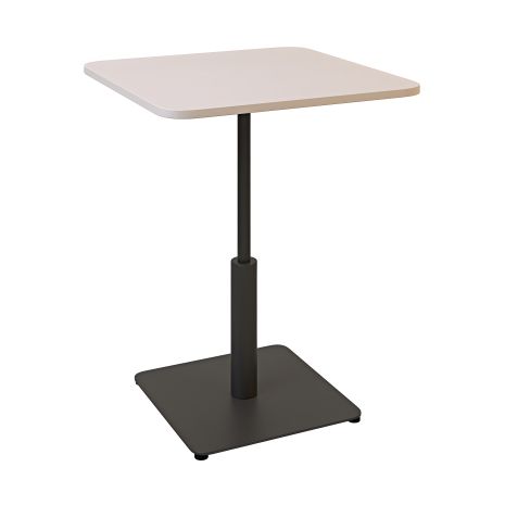 Ibiza стіл Soft light 60x60 чорний метал / кашемір ДСП Ibiza стіл Soft light 60x60 чорний метал / кашемір ДСП