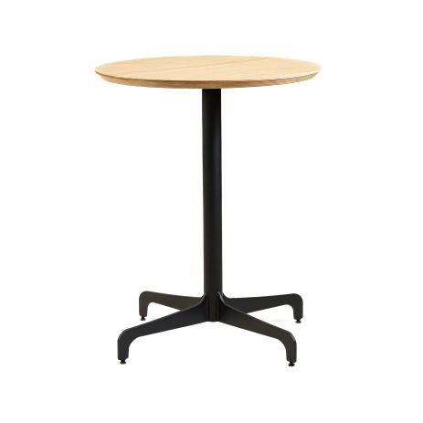 Чорний стіл Leo діаметром 70 см Чорний стіл Leo діаметром 70 см