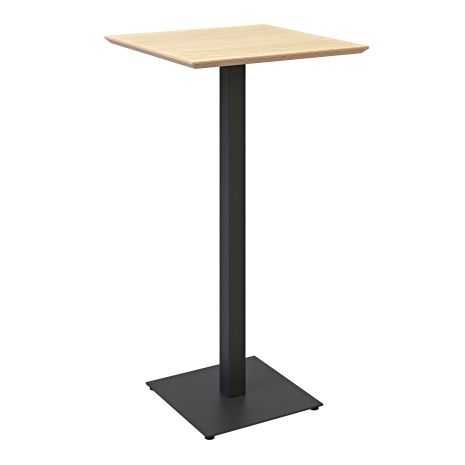 Чорний стіл Tetra bar 60 х 60