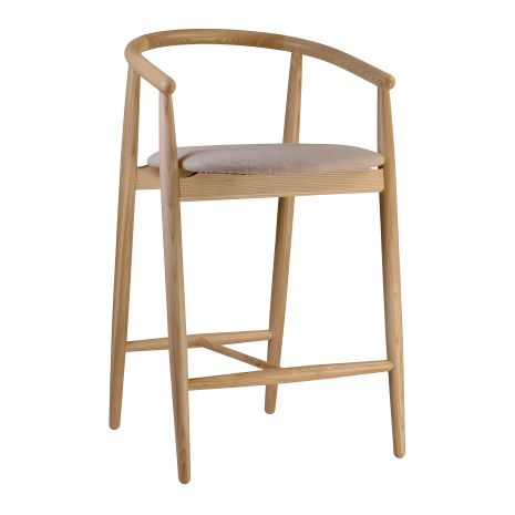 Полубарный стул Mamont из натурального ясеня / Austin 02